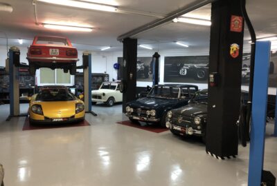 taller de coches clásicos